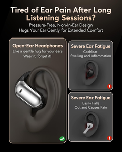 Écouteurs Sport à Crochet d'Oreille YYK-Q16 Pro avec Écran Tactile Intelligent LCD Couleur, Santé Féminine et Positionnement GPS - Product Image 5