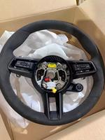 Compatible avec Porsche 911 996 Cayenne 958 718 Boxster 918 Cayman Macans Panamera Taycan RS 970 Carrera Volant en cuir intégral
