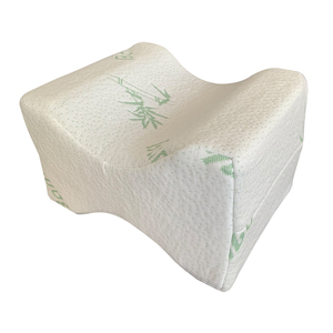 Almohada ortopédica ergonómica <span class=keywords><strong>de</strong></span> bambú para dormir, soporte <span class=keywords><strong>de</strong></span> rodilla para pierna, con almohadilla <span class=keywords><strong>de</strong></span> gel <span class=keywords><strong>de</strong></span> enfriamiento, OEM, nuevo diseño - Product Image 1