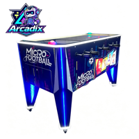 Table de baby-foot commerciale à monnayeur pour 2 joueurs, machine de jeu d'arcade, divertissement intérieur, vente en gros