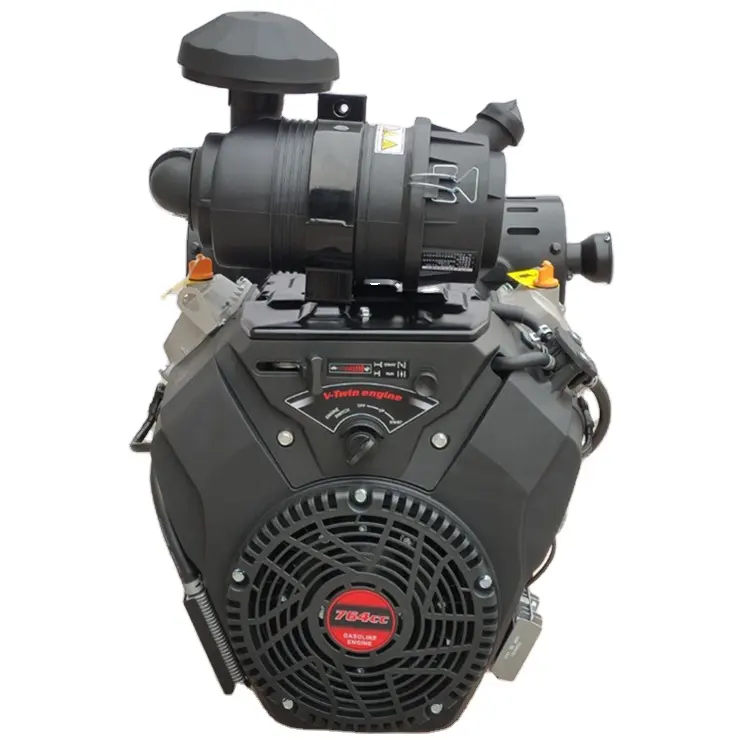 37HP V Twin צילינדר 4 שבץ חשמלי להתחיל אוויר מקורר 27KW ליפאן 2V90F בנזין מנוע