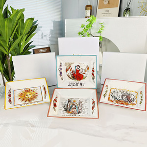 Estilo europeo Luz de lujo Personalidad creativa Serie Sun Star Hogar Oficina Bandeja de almacenamiento Cenicero - Product Image 1