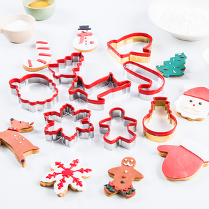 Set di <span class=keywords><strong>Tagliabiscotti</strong></span> <span class=keywords><strong>Natalizi</strong></span> Personalizzati in Acciaio Inox per Biscotti e Dolci Fai-da-Te - Product Image 4