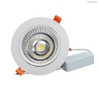 Spot LED encastré pour plafond 3W-9W 90mm IP65, éclairage moderne pour bureau et maison, angle de faisceau de 120 degrés, garantie de 3 ans, CRI80