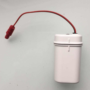 กล่องแบตเตอรี่พร้อมปลั๊กตัวเมียแบบแบน 2 พินสำหรับถังชักโครก - Product Image 1