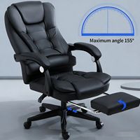 Chaise de massage abordable, chaise en cuir, chaise de jeu, chaise de bureau moderne et élégante, ergonomique, confortable et réglable