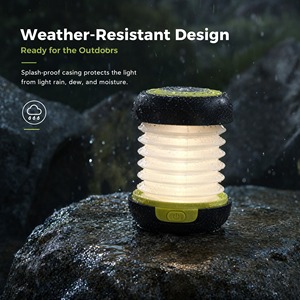 EU Battery Directive 2027 Led Camping Lantern <b>Lights</b> Collapsible Flashlight for Outdoor Hiking Tent Garden - Product Image 6