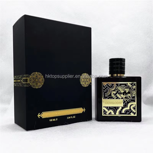 Perfume Masculino con Aroma Amaderado, 100 ml, Perfume de Larga Duración para Fiestas, Perfume para Fiestas en Blanco y Negro - Product Image 3