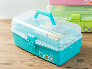 علبة أدوات بلاستيكية متعددة الأغراض <span class=keywords><strong>3</strong></span>-مواد طبية منزلية - Product Image 6