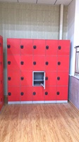 EasyLocker Banc de vestiaire intelligent en plastique ABS de haute qualité, antirouille, durable, démontable, à fixation au sol, avec clé, écologique 1