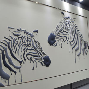 आधुनिक कस्टम 3 डी नक्काशीदार नमी-प्रूफ सजावटी पैनल लिविंग रूम के लिए क्लासिक शैली पृष्ठभूमि दीवार - Product Image 1