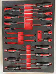 Vente flash : Chariot à outils de réparation 258/296 pièces, gamme complète de produits, déplaçable, haute qualité, grande quantité, meilleurs matériaux - Product Image 4