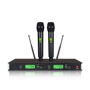 Système de microphone sans fil portable en métal VM600 pour le chant et les événements scéniques (vente en gros) - Product Image 1