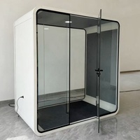 Cabine insonorisée, pod de réunion, pod de bureau mobile, boîte acoustique silencieuse, pod acoustique de bureau