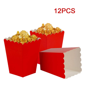 Eco Friendly Custom Printed Popcorn Bucket Takeaway Food Cups <b>Box</b> Popcorn Bucket for Potato Chips - Product Image 5