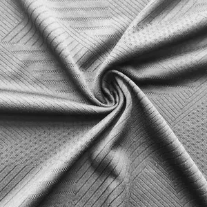 rayon printed jacquard wholesale Spandex sports muslin fabric for cloth swimwear