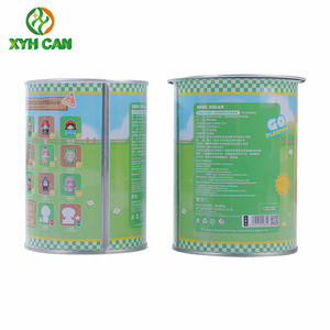 Boîtes en fer blanc vides personnalisées et écologiques Contenants métalliques ronds Emballage <span class=keywords><strong>de</strong></span> graines Jouets pour enfants Jeux Cartes Impression <span class=keywords><strong>de</strong></span> logo Utilisation alimentaire - Product Image 1