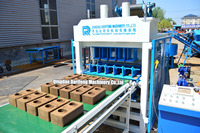 Prix de la machine à fabriquer des briques en terre compressée hydraulique automatique DF5-10 de Chine