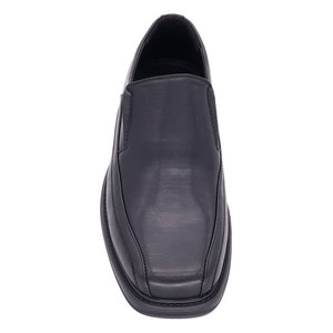 Chaussures habillées classiques haut de gamme personnalisées en cuir PU noir confortables pour hommes - Product Image 5