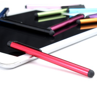 2026 100 Adet Çin Özel Üretim Ucuz Renkli Metal Kapasitif Android Telefon Tablet Dokunmatik Ekran Evrensel Stylus Kalem ipad iphone için