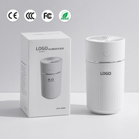 Humidificateur USB portable mini 360 ml silencieux pour voiture et bureau avec veilleuse