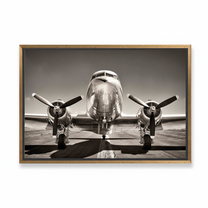 Printed <b>Canvas</b> Artwork: Abstract Aviation Decor for Modern Spaces,GOLD <b>FRAMED</b> <b>CANVAS</b> - Product Image 2