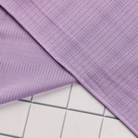 Tissu en maille à œillets en polyester recyclé, évacuant l'humidité, séchage rapide, pour vêtements de sport de basketball 7985
