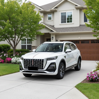 Hongqi HS5 2025 2.0T 252HP L4 SUV de Luxe 4785x1905x1700 Essence 360 Éclairage LED Sièges Électriques Automatique R18 Noir Gauche
