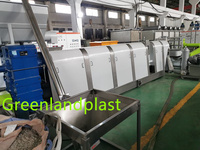 Extrudeuse de plastique usagé SJ160 500-600 kg/h, machine de granulation de plastique usagé, machine de fabrication de granulés de plastique usagé