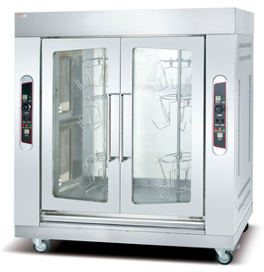 Commerciële Bakkerij <span class=keywords><strong>Oven</strong></span> Roestvrij Staal Elektrische Kip Rotisserie <span class=keywords><strong>Oven</strong></span> 300 Graden Elektrische Kip Branderij Machine Fabriek - Product Image 5