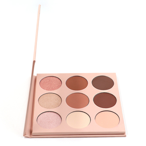Etiqueta privada profesional Vegan CRUELTY FREE 9 colores mate y brillo resaltador y paleta de <span class=keywords><strong>contorno</strong></span> maquillaje - Product Image 2