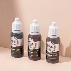 Người mới bắt đầu thân thiện với microblading hình xăm lông mày thực hành mực trang điểm vĩnh viễn sắc tố cho đào tạo thêu - Product Image 3