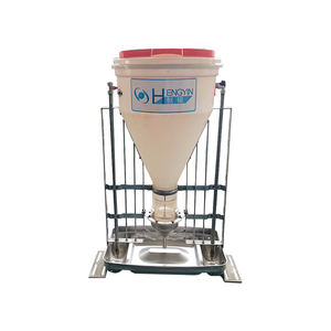 Alimentador de cerdos de material PE duradero, diferentes tipos para cerdos de engorde de vivero, alimentador húmedo y seco - Product Image 1