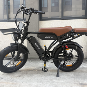 จักรยานไฟฟ้า VELOPRO M9 250w ยางอ้วนขนาด 20*4.0 นิ้ว ของแท้จากคลังสินค้า EU UK ความเร็ว 25 กม./ชม. เบรกไฮดรอลิก สำหรับผู้ใหญ่ - Product Image 1