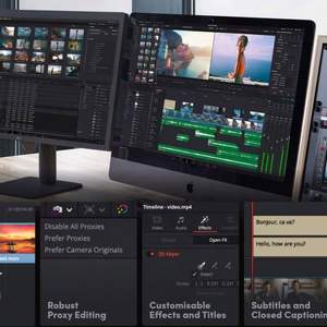 Téléchargement DaVinci Resolve Studio 18 pour Mac/Win : Édition professionnelle, coloration, effets et post-production audio - Product Image 3