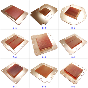 Plaque de refroidissement en cuivre CNC haute puissance personnalisée pour l'industrie des processeurs - Product Image 1