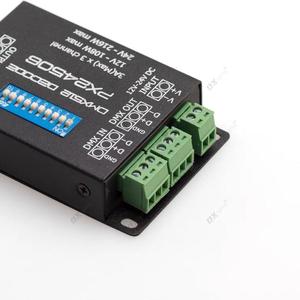 Px24506 trình điều khiển giải mã DMX512 12-24V <span class=keywords><strong>LED</strong></span> <span class=keywords><strong>Strip</strong></span> ánh sáng mô-đun Băng 9A DMX 512 DC12V 24V khuếch đại điều khiển cho <span class=keywords><strong>RGB</strong></span> <span class=keywords><strong>LED</strong></span> <span class=keywords><strong>Strip</strong></span> - Product Image 3