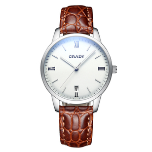 <span class=keywords><strong>Montre</strong></span> de luxe à quartz pour <span class=keywords><strong>homme</strong></span>, bracelet en acier inoxydable et cuir, étanche, date, chronographe, vente en gros d'usine - Product Image 4