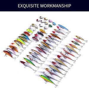 Venta al por mayor Mixed <span class=keywords><strong>Fish</strong></span> Kit Minnow Wobblers Crankbait Hard <span class=keywords><strong>Bait</strong></span> Tackle <span class=keywords><strong>Artificial</strong></span> Pesca Señuelo <span class=keywords><strong>Set</strong></span> - Product Image 3