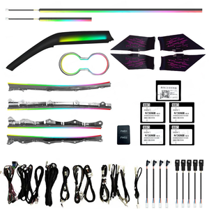 ICarsin 64 Farben Sternen-Regenbogen Ambientebeleuchtung Upgrade-Kit für Toyota Camry 8. Gen. 2018 - 2023 Innenraum LED Licht Zubehör - Product Image 2