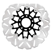 Discos de Freno Delanteros Flotantes ZCLH de 118 Pulgadas, 2 Piezas, para Touring/Road King 08-20, Road Glide/Street Glide 08-13