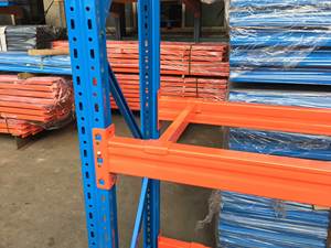 CE 인증 안전하고 안정적인 보관 고강도 선택적 볼트 조립식 산업용 강철 창고 팔레트 랙 선반 - Product Image 3