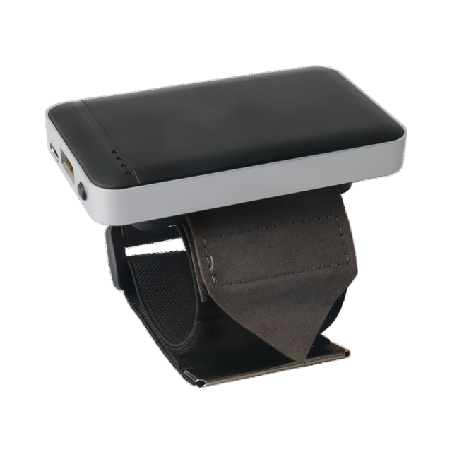 BT QR 2D Finger Ring Barcode Scanner Wireless Mini Wearable Ring Reader for Warehouse Retail Logistics