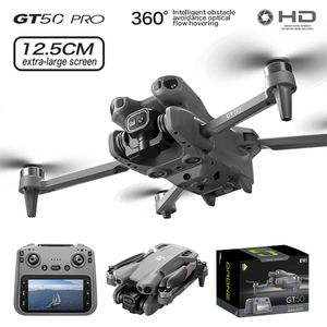 Drone de voyage avec sac de transport, 183g GT50 Moins de 250g Sans FAA, Mini quadricoptère pliable facile à piloter pour débutants - Product Image 5