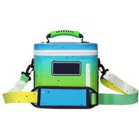 Bolsa Térmica Plegable Aislada para Almuerzo, Ideal para Picnic, Playa, Senderismo, Camping, Trabajo, Viajes