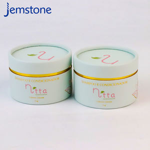 Tubo de papel de embalaje impreso en color personalizado al por mayor de fábrica física con tapa - Product Image 1