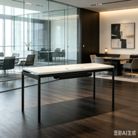 Meubles de bureau, bureau simple et petit pas cher, bureau d'étude, table moderne, bureau de travail, bureau d'ordinateur avec chaise de bureau ergonomique