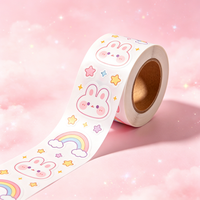 Autocollants personnalisés imperméables aux tons neutres, logo personnalisé, design créatif de dessin au trait pour papeterie, sac en toile, coque de téléphone, décoration, étiquette DIY