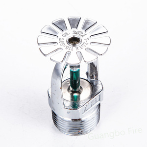 Tête de sprinkler d'incendie verticale en alliage d'aluminium DN20 93 degrés, sprinklers suspendus personnalisables, installation facile pour la lutte contre l'incendie - Product Image 3