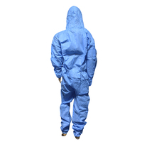 Combinaison de protection jetable en tissu non tissé épais et respirant ALLESD